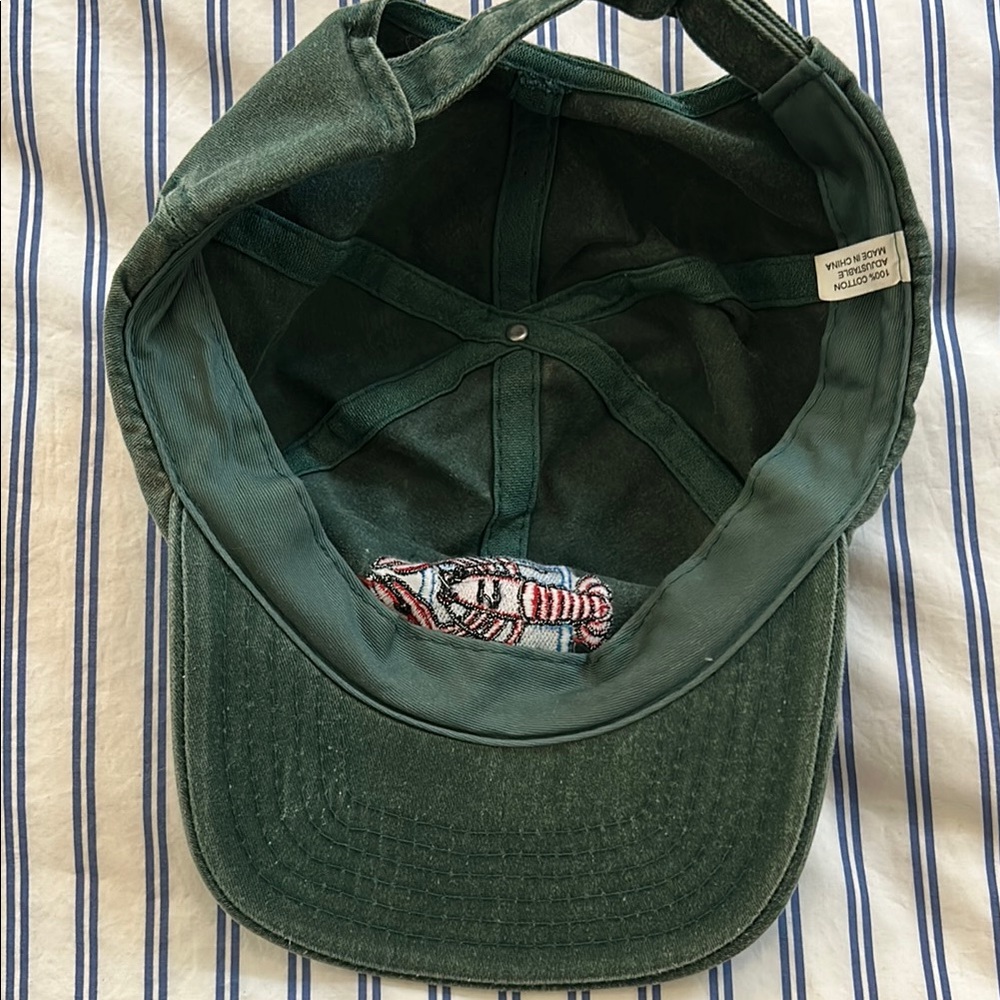 Green Boston Lobster Cap - Picture 2 of 4